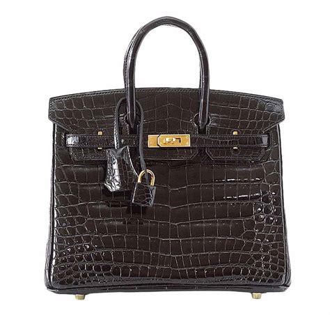 birkin bag hermes 25|hermes birkin 25 black crocodile.